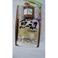  令和５年産,魚沼産コシヒカリ,（十日町産）,１ｋｇ ,,魚沼産こしひかり,美味しい米,新潟米,新潟名物,ご飯のお供,ごはんのおとも,かぐら南蛮味噌,セット,神楽南蛮味噌